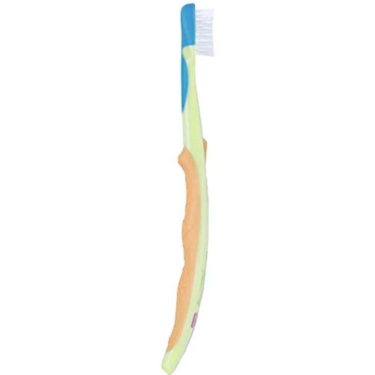 Braun Oral-B Stages 1 Kinderzahnbürste von 4 bis 24 Monate 1 Stück, gepolsterter Bürstenkopf, babyweiche Borsten, Antirutsch-Griff, Tierfiguren, sortiert – Bild 3