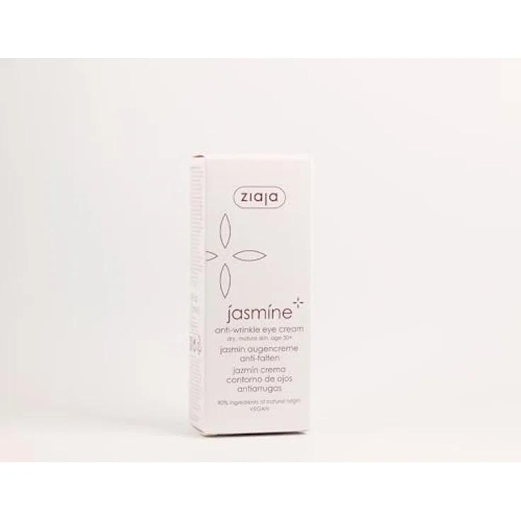 Ziaja Jasmin Anti-Falten 50+ Augencreme 15ml - Feuchtigkeitsspendend und strahlendmachend – Bild 5
