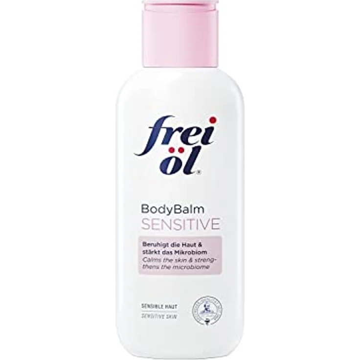 frei öl BODYCONCEPT BodyBalm SENSITIVE, beruhigt die Haut & stärkt das Mikrobiom, Hyaluron, vegan, 250 ml – Bild 1