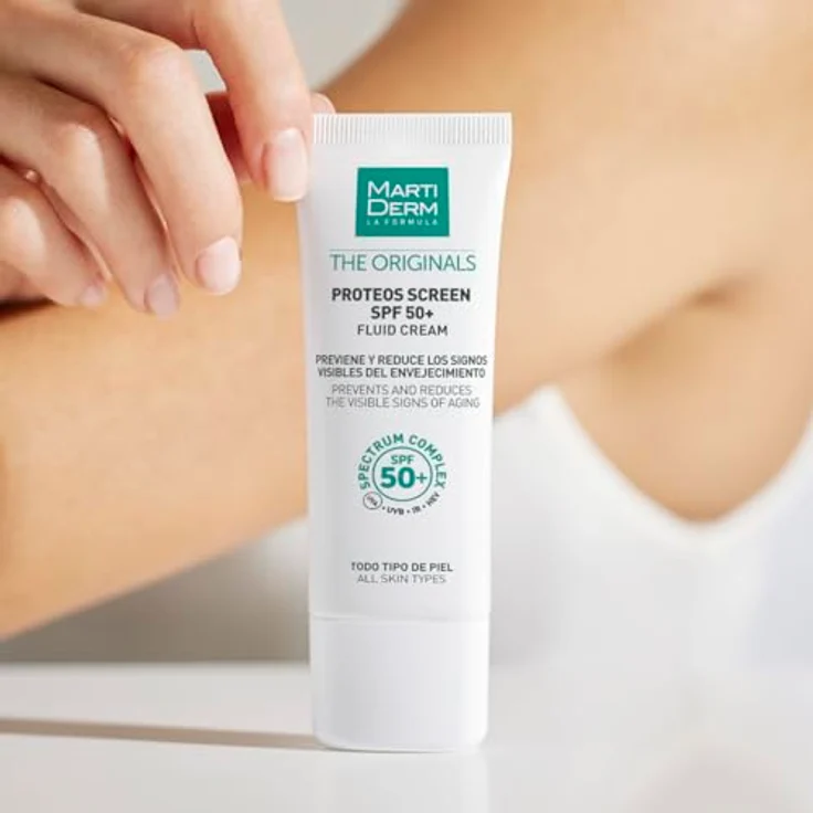 Martiderm The Originals Proteos Screen SPF50 + Fluid Cream 40 ml, Sonnencreme – Bild 3