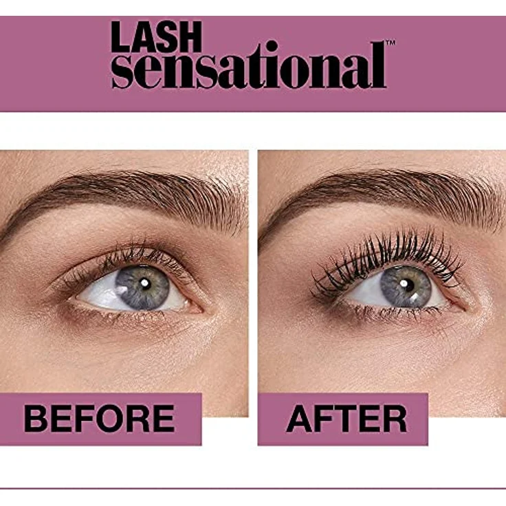 Maybelline Lash Sensational Full Fan Effect Wimperntusche #Black 9,5 ml – Bild 6