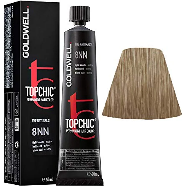 Goldwell Topchic 8NN hellblond extra 60 ml – Bild 2