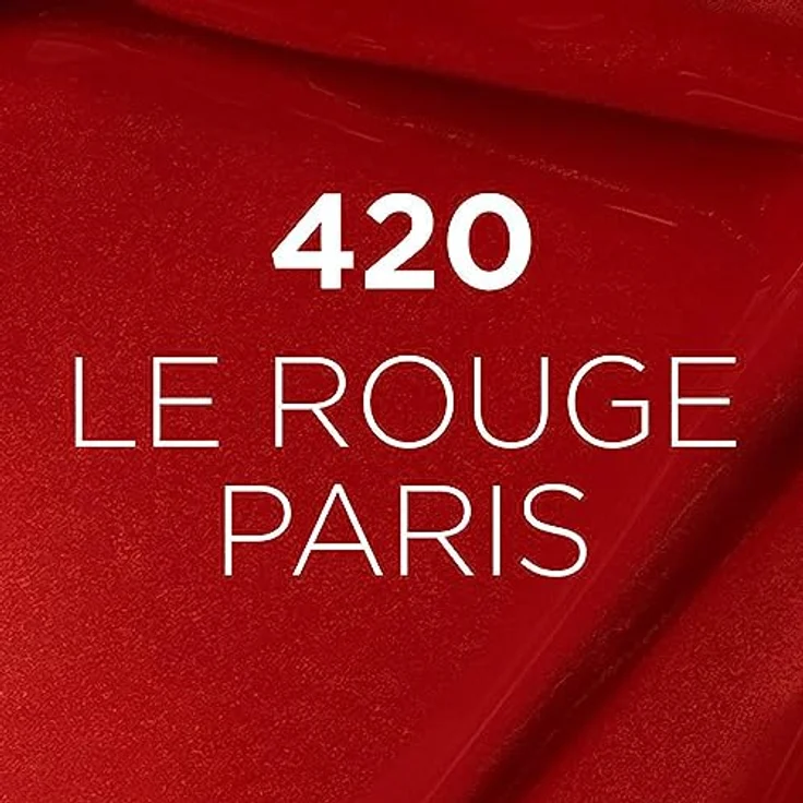 L'Oréal Paris Pflegender Lippenstift mit mattem Finish, Für leuchtende Farben mit bis zu 16 Stunden Halt, Infaillible Matte Resistance, Nr. 420 Le Rouge Paris​, 1x 5 ml – Bild 3