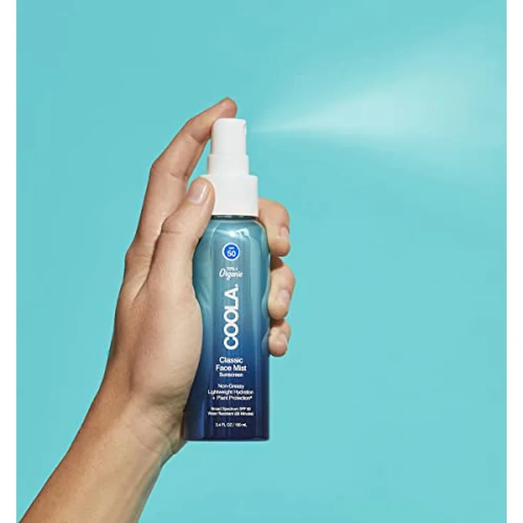 Coola Classic Face Mist Sunscreen SPF 50, Gesichtsspray Unisex mit UV-Schutz, 100 ml – Bild 2