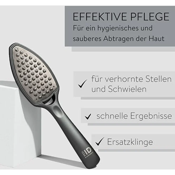 PARSA Beauty ID Hornhautraspel Ersatzklinge, Hornhautentferner für optimale Pflege und langlebige Anwendung – Bild 3