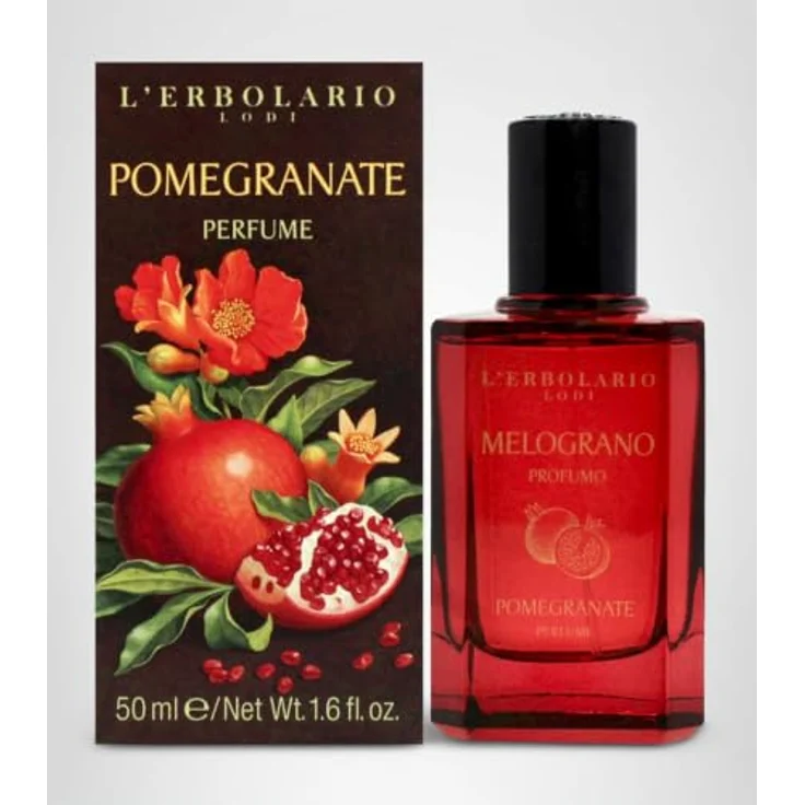 L'Erbolario MELOGRANO Eau de Parfum 50ml, fruchtig-frischer Damenduft mit Granatapfel-Note – Bild 2