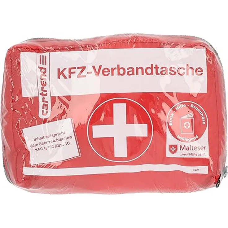 Cartrend 50211 KFZ-Verbandtasche Österreich, Inhalt Entspricht Österreichischem KFG 102 ABS 10