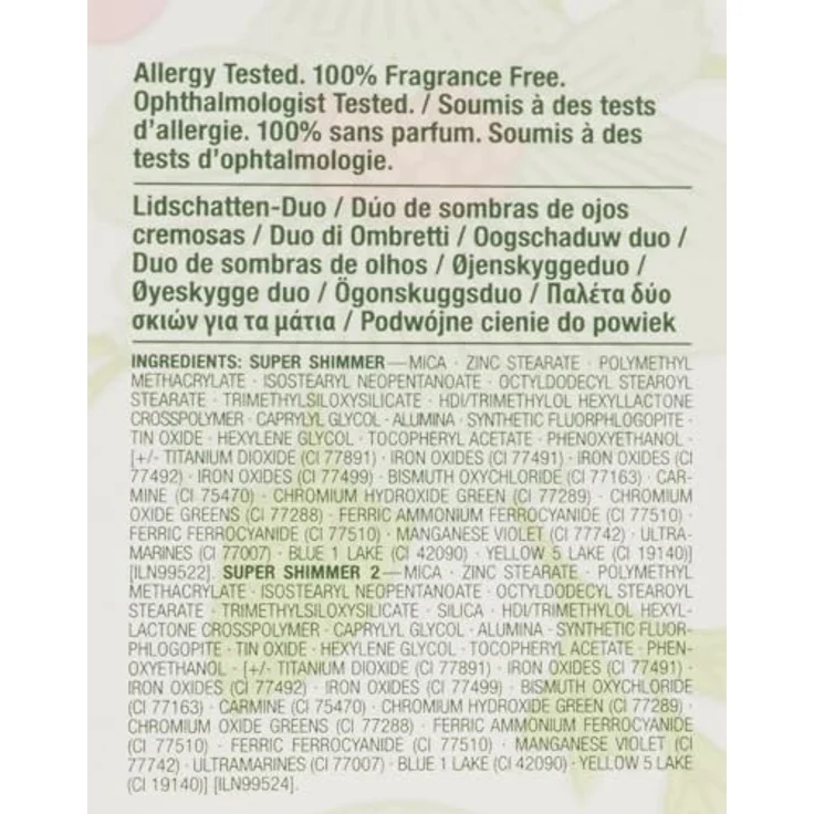 Clinique All About Shadow™ Duo Lidschatten, Farbton Strawberry Fudge - Shimmer, 1,7 g, langanhaltende, blendbare Farbabdeckung – Bild 3