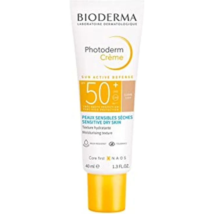 Bioderma Photoderm Creme SPF 50+ Getönt 40 ml Fair, Sonnencreme mit hoher Lichtschutzfaktor und getönter Formel – Bild 2