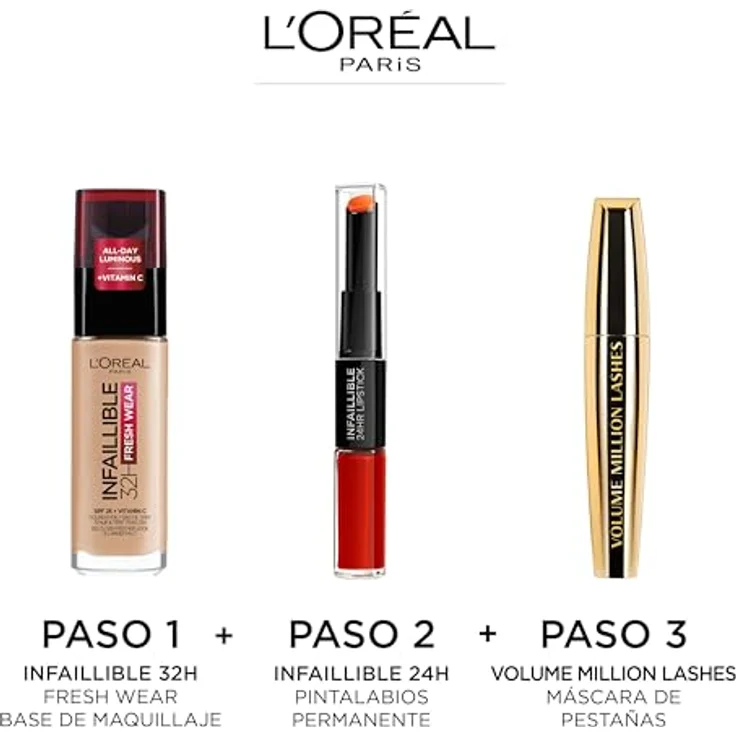 L'Oreal Paris INFALLIBLE X3 24H lipstick #404 corail constant 5,6 ml – Bild 6