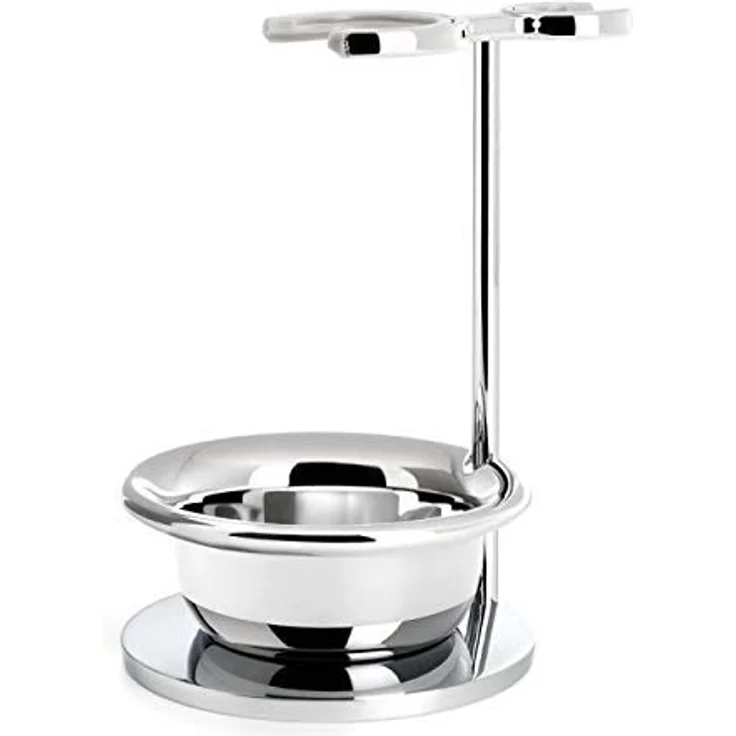 Mühle Rytmo 4-teiliges Rasierset Edelharz schwarz Rasierhobel – Bild 5