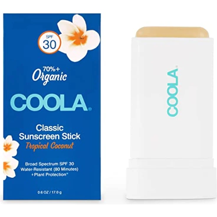 COOLA Classic Sunscreen Stick SPF30 Coconut 17g, Sonnencreme in Stickform mit tropischem Kokosduft – Bild 2