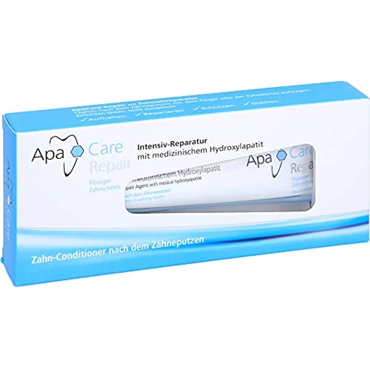 Cumdente Apacare und Repair Gel Zahncreme 30 ml, flüssiger Zahnschmelz remineralisiert und repariert beginnende Karies – Bild 3