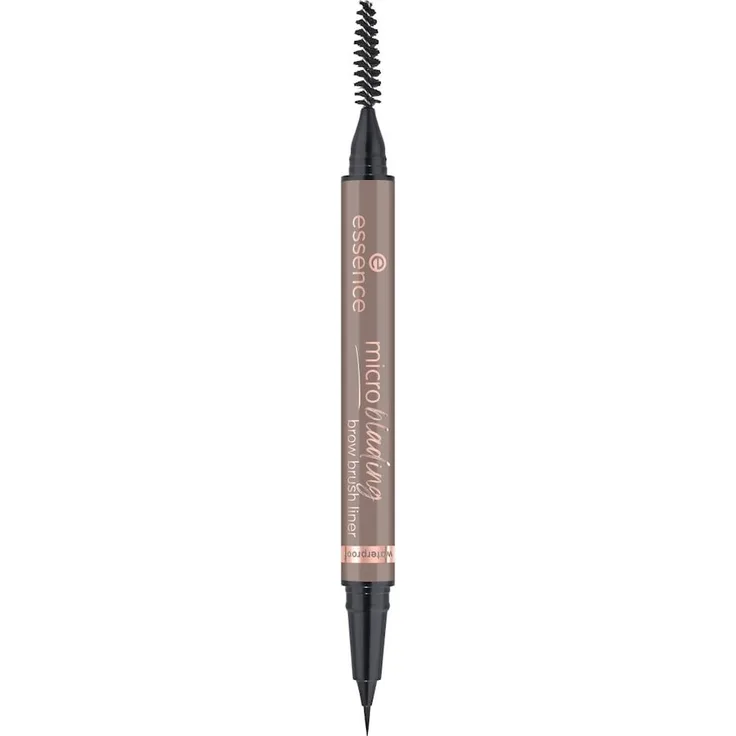 Essence Microblading Augenbrauenstift 0,6 ml - Light Brown, für präzise Striche und natürliches Finish