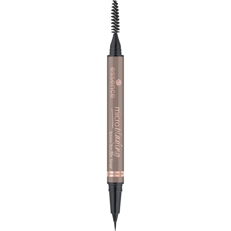 Essence Microblading Augenbrauenstift 0,6 ml - Light Brown, für präzise Striche und natürliches Finish