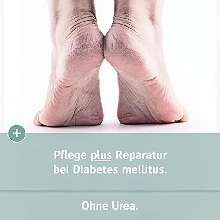 Allpresan diabetic INTENSIV + REPAIR ohne Urea Schaum-Creme - bei Diabetes mellitus - für sehr trockene bis rissige Fußhaut - 100 ml – Bild 4