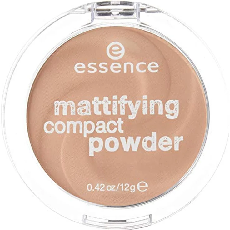 essence mattifying compact powder, Puder, Nr. 04 perfect beige, nude, für Mischhaut, für unreine Haut, mattierend, matt, vegan, Nanopartikel frei, entspricht unserem CLEAN BEAUTY Standard (12g) – Bild 3