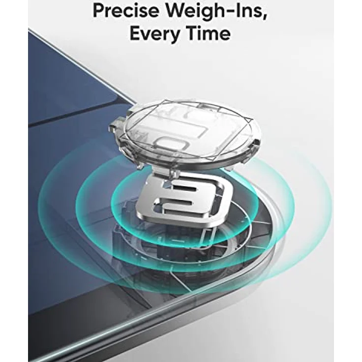 eufy Wi-Fi Fitness Tracking Smart Scale P3, Digitale Personenwaage mit 16 Messungen, Herzfrequenz, BMI und 3D Virtual Body Mode, Bluetooth, Schwarz – Bild 2