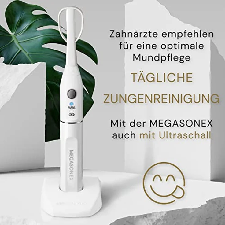 Megasonex M8 T1 Zungenreiniger für ein rundum sauberes Zahngefühl – Bild 4