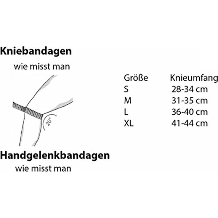 Antar AT53012 S Kniebandage aus Viskose aus Bambus, Kleine, 70 g, mit antibakteriellen und antimykotischen Eigenschaften, in natürlicher Farbe – Bild 2