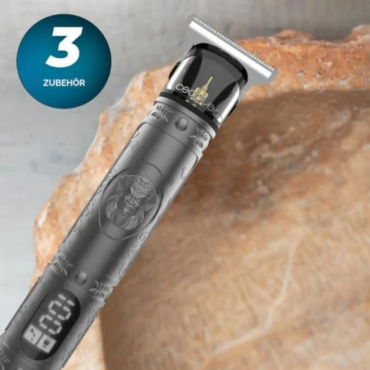 Cecotec Precisioncare Samurai Haarschneider, 4 Schnittstufen, integrierter Akku mit 120 Minuten Betriebsdauer, Schwarz, EU Plug 220V – Bild 8