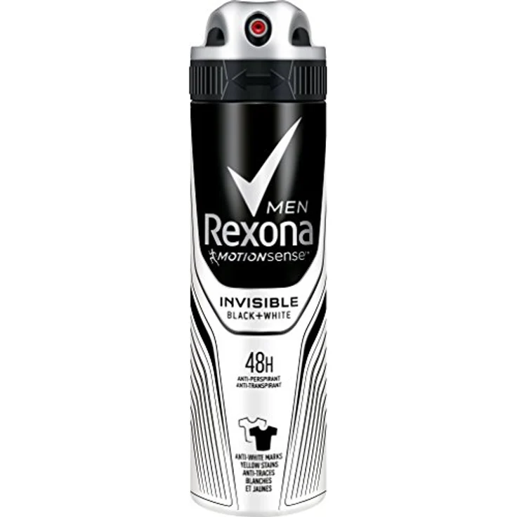 Rexona Men Motionsense Invisible Black white Antiperspirant In Spray 150 ml – Bild 3