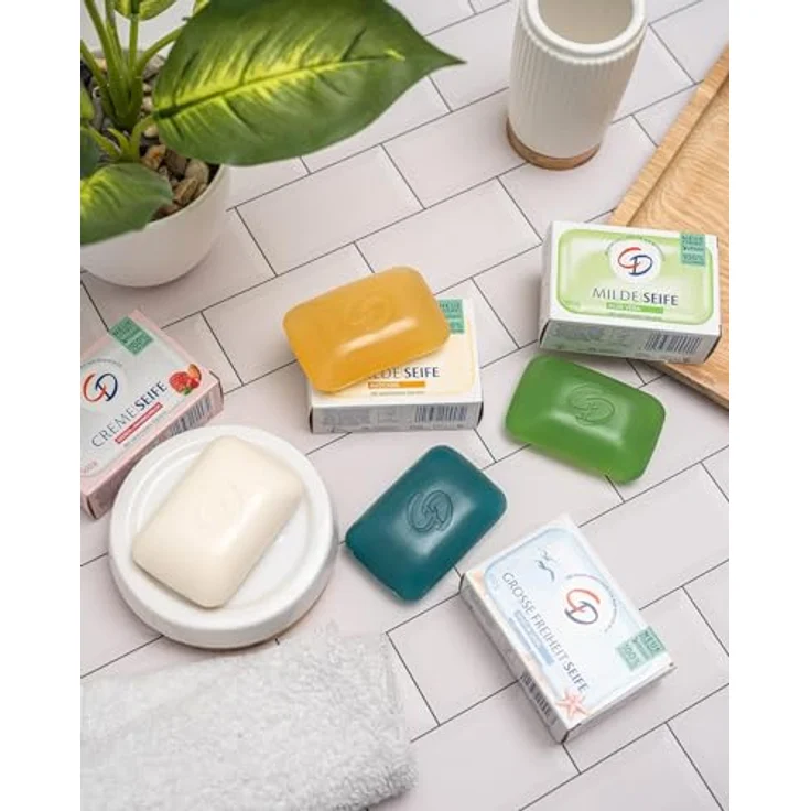 CD MILDE SEIFE GROSSE FREIHEIT "frische Brise", vegane Handseife ohne Mikroplastik, 100g, dermatologisch getestet für empfindliche Haut – Bild 5