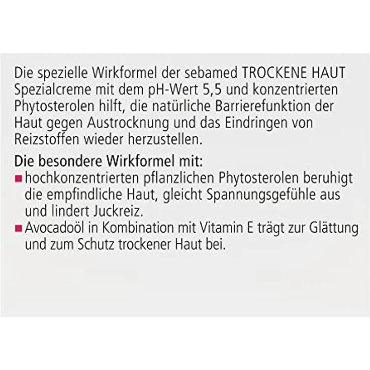 Sebamed trockene Haut Spezialcreme 50 ml  – Bild 5