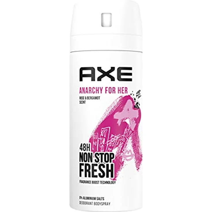 AXE Deo Anarchy for Her 6x 150ml, Deospray Bodyspray ohne Aluminiumsalze, Damen Frauen Women Deodorant, Frauendeo bekämpft geruchsbildende Bakterien und bindet unangenehme Gerüche (6 Produkte) – Bild 2