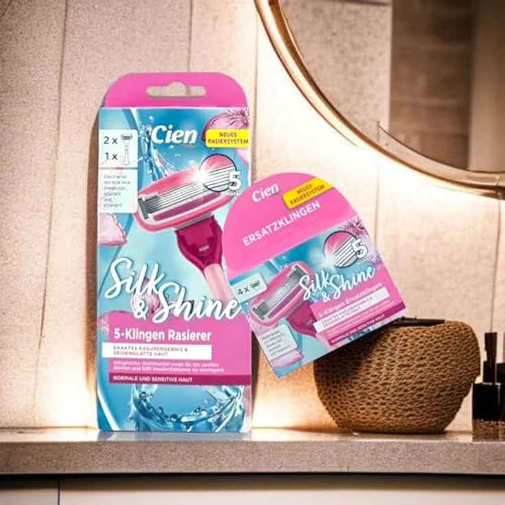 Lidl Cien Silk & Shine 5 Klingen-Rasierer – Bild 2