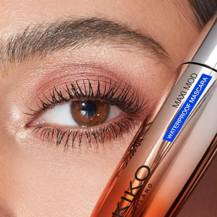 KIKO Milano Maxi Mod Waterproof Mascara, wasserfeste Wimperntusche für mehr Volumen, 12 ml – Bild 5
