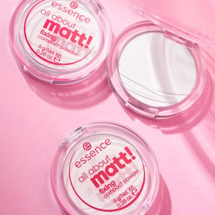 Essence All About Matt! Fixing Fixierpuder 3 x 8 g Transparent – Bild 8