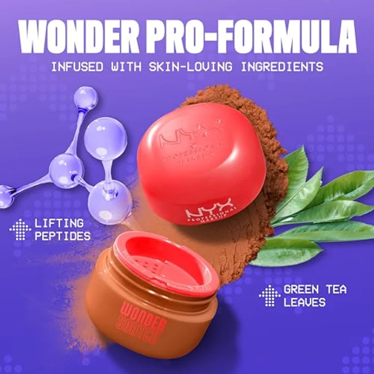 NYX Professional Makeup Wonder Snatch Konturenpuder, Farbton 07 Cinnamon Catch, 6 g, für ein mattes Finish und langfristige Make-up-Fixierung – Bild 4