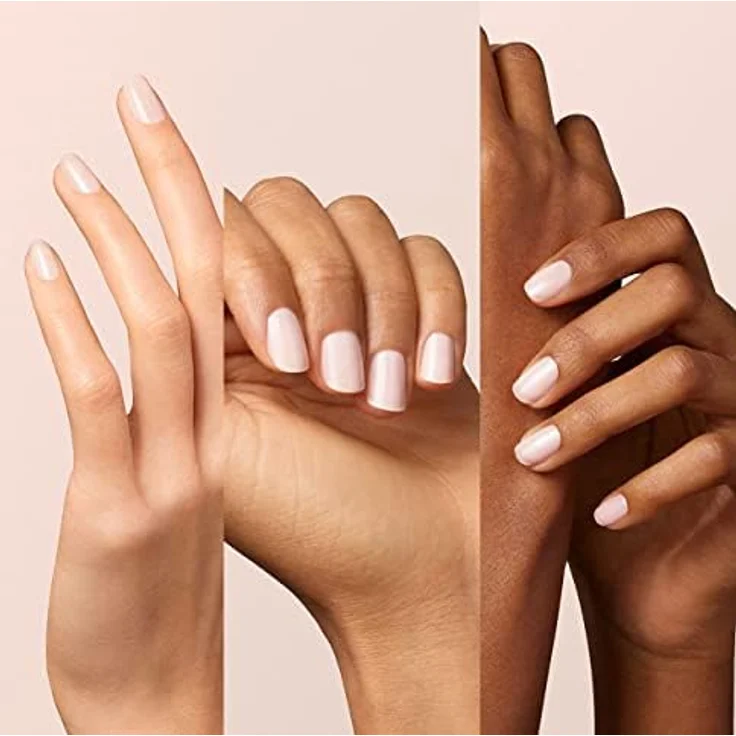 Manucurist Green Nagellack Weiß Transparent - Klassischer, natürlicher 9-Free-Nagellack Milky White - Veganer Nagellack mit natürlichen Inhaltsstoffen (84%) - Maniküre - Nagelpflege - 15 ml – Bild 1