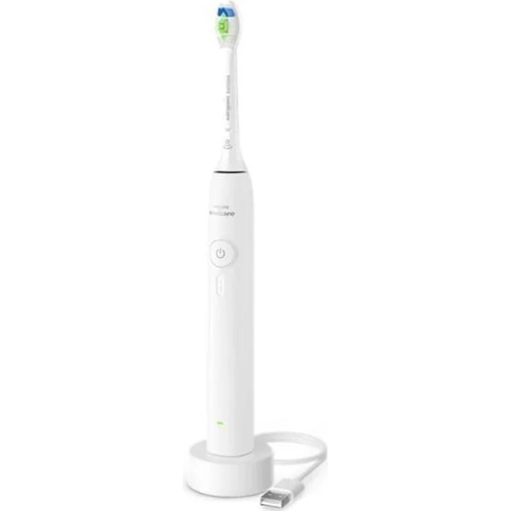 Philips Sonicare HX4031/21, Elektrische Zahnbürste mit Sonic-Technologie, Drucksensor und 3 Intensitätsstufen