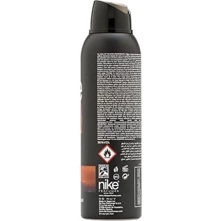 NIKE - On Fire Deodorant für Herren, Spray, 200 ml, Deodorant gegen Flecken, langanhaltend, orientalischer holziger Duft – Bild 2