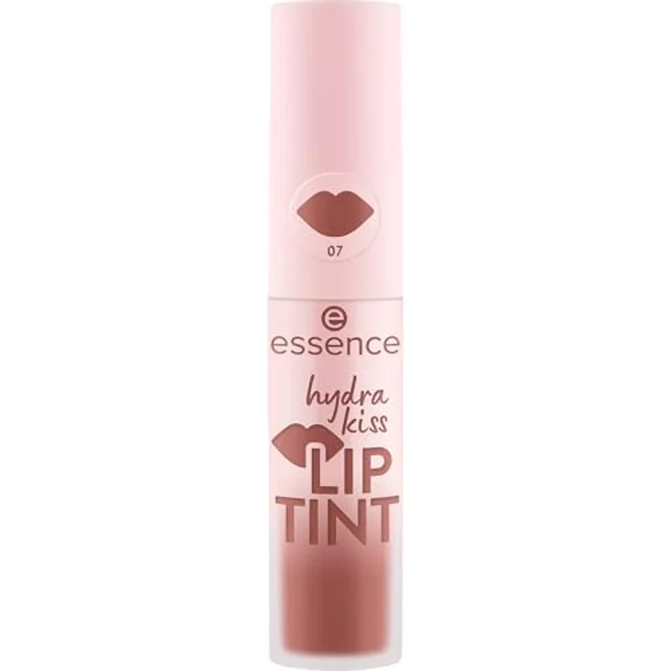 essence hydra kiss LIP TINT Nr. 07, langanhaltender roter Lippenstift, glänzend, vegan, ohne Parabene, 3er Pack (3x4ml) – Bild 2
