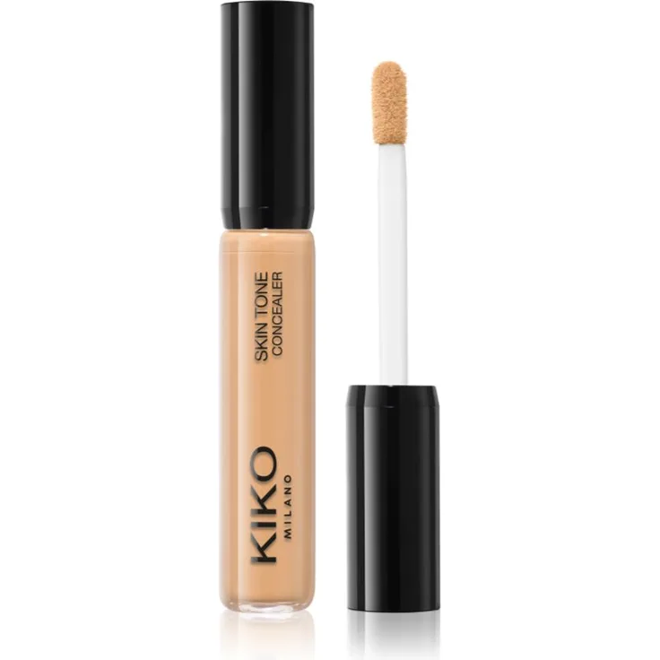 KIKO Milano Skin Tone Flüssig-Korrektor, glättende Wirkung, mittlere Deckkraft, Farbton 11 Medium Beige, 3.5 ml
