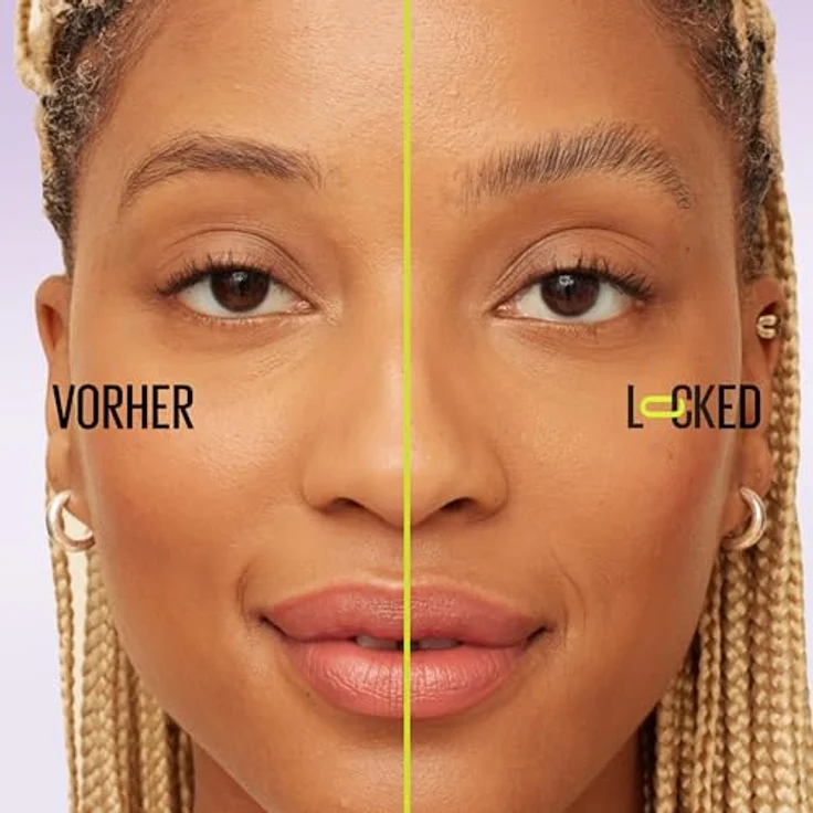 Maybelline New York Super Lock Brow Glue Augenbrauengel, Starker Halt ohne Abblättern, Integriertes Styling-Bürstchen, Medium Brown, 8 g – Bild 5