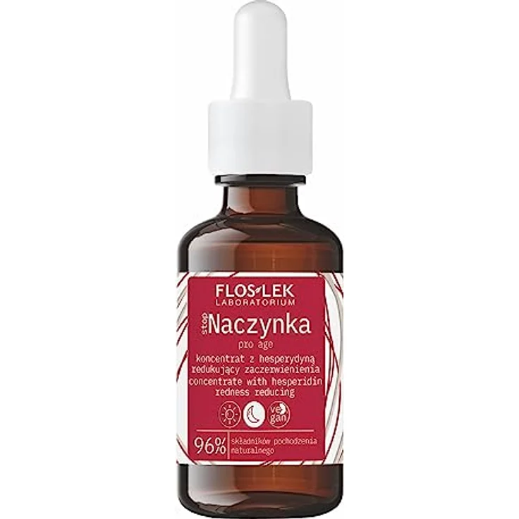 Flos-Lek Stop Naczynka, Konzentrat mit Hesperidin zur Reduzierung von Rötungen, 30 ml – Bild 2