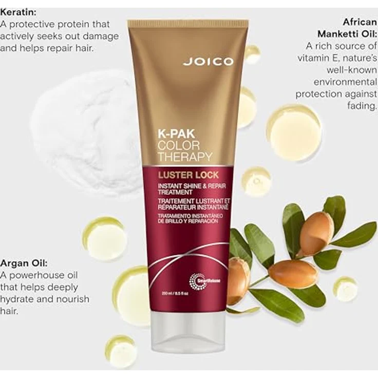 Joico K-PAK Color Therapy Luster Lock Haarconditioner, 250 ml Flasche, für gefärbtes Haar – Bild 5