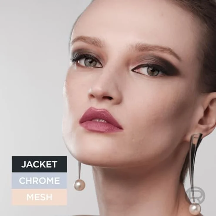 L'Oréal Paris x Mugler Limited Edition Lidschatten Palette Midnight, Hoch-pigmentierte Formel für dramatische Augenlooks, 8 g – Bild 5