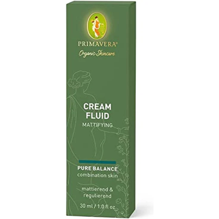 PRIMAVERA Cream Fluid - Mattifying 30 ml - Naturkosmetik - Cremefluid für Ölige Haut und Mischhaut - mattiert und reguliert die Haut - vegan – Bild 3