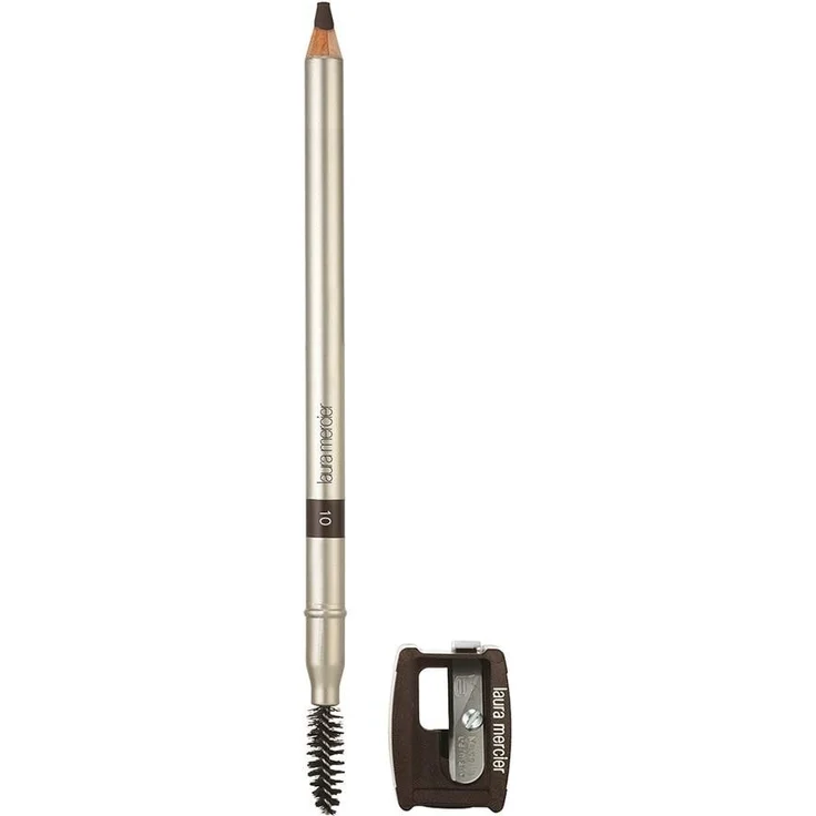 Laura Mercier Eye Brow Pencil, Augenbrauenstift in Warm Brunette, 1,17 g - Geschmeidige Textur für präzises Auffüllen und natürliches Finish
