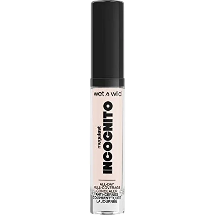 Wet n Wild MegaLast Incognito, cremiger Concealer für volle Abdeckung, hochpigmentiert, Farbton Fair Beige, 5,5 ml – Bild 4