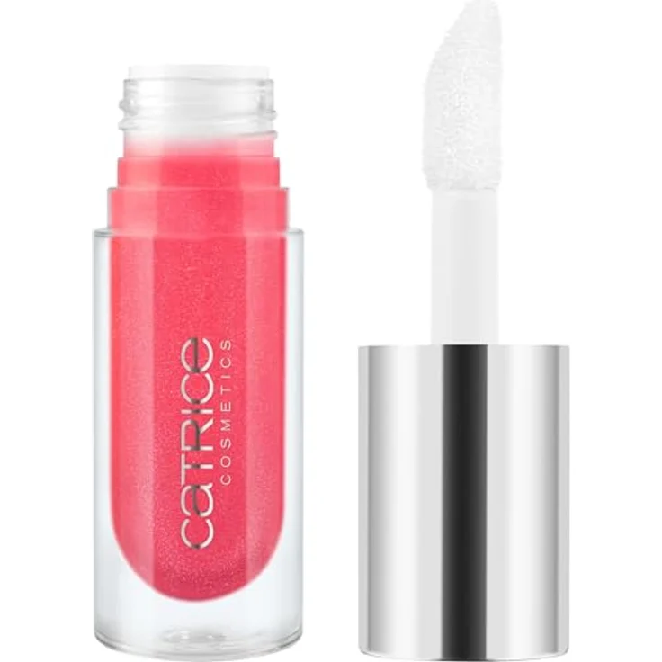 Catrice ETERNAL RED Lippenöl, Lip Plumper mit vergrößerndem Effekt, Farbton C02 Ruby Radiance, 3.6 ml, vegan, glanzvolles Metallic-Finish – Bild 1
