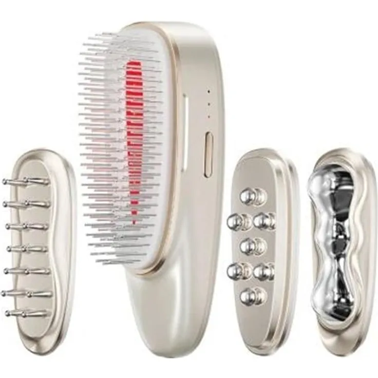 Anlan 02-AGSY51-0RA 3-in-1 Körper- und Gesichtsmassagegerät mit EMS-Technologie, Heiz- und Kühlmodus, kabellos