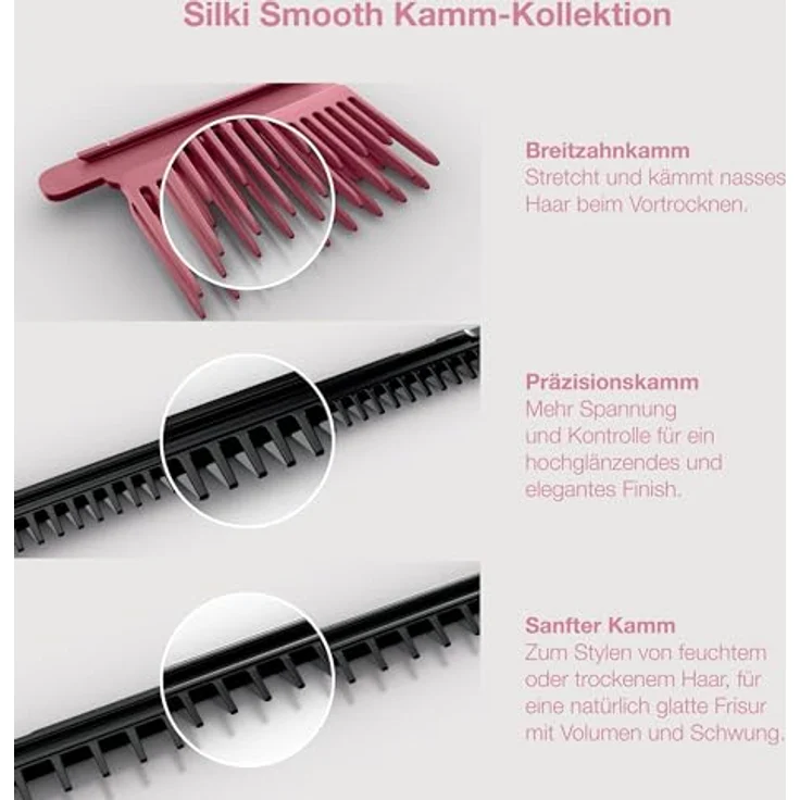 Shark Glätteisen, professionelles Stylinggerät mit hochwertigen Keramikplatten – Bild 5