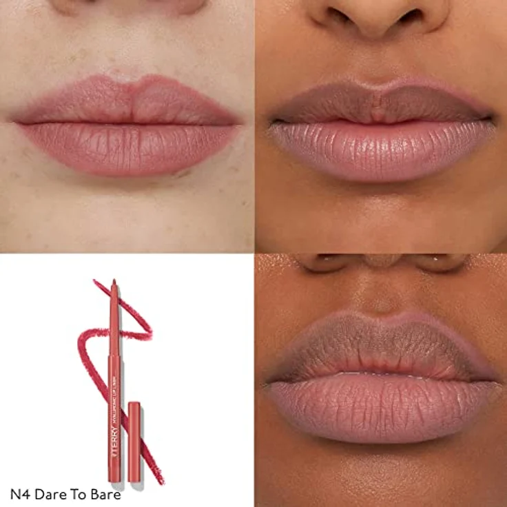 By Terry Hyaluron Lip Liner Pencil, Dare to Bare, 1,4 g, cremige & feuchtigkeitsspendende Formel, intensiv pigmentiert & langanhaltende Deckkraft, vegan – Bild 2