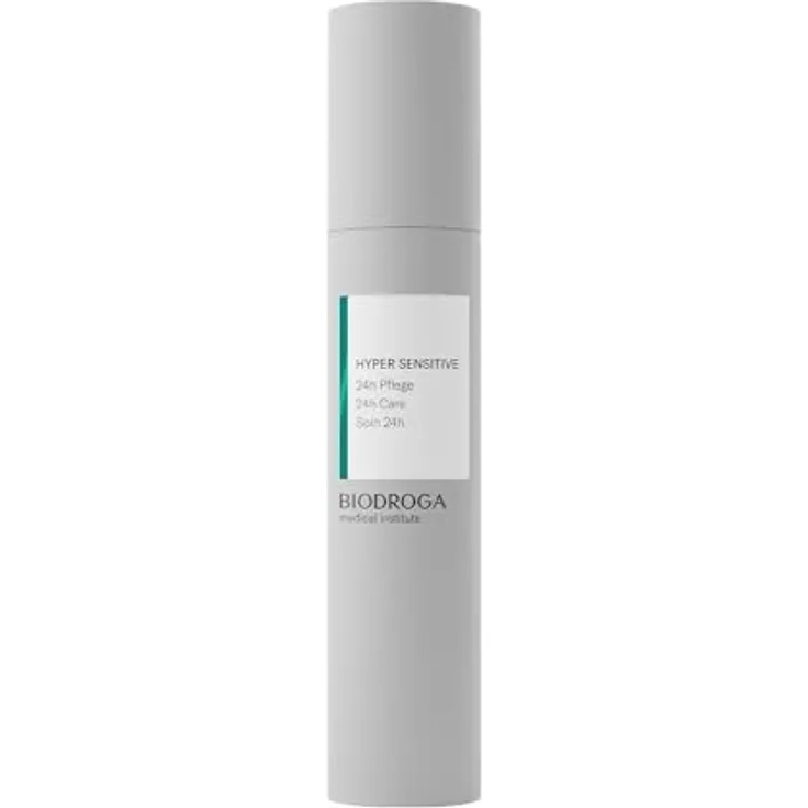 BIODROGA Medical Institute Hyper Sensitive 24h Pflege 50ml - Beruhigende Gesichtspflege für sensible Haut, Parabenfrei, Silikonfrei, Dermatologisch getestet